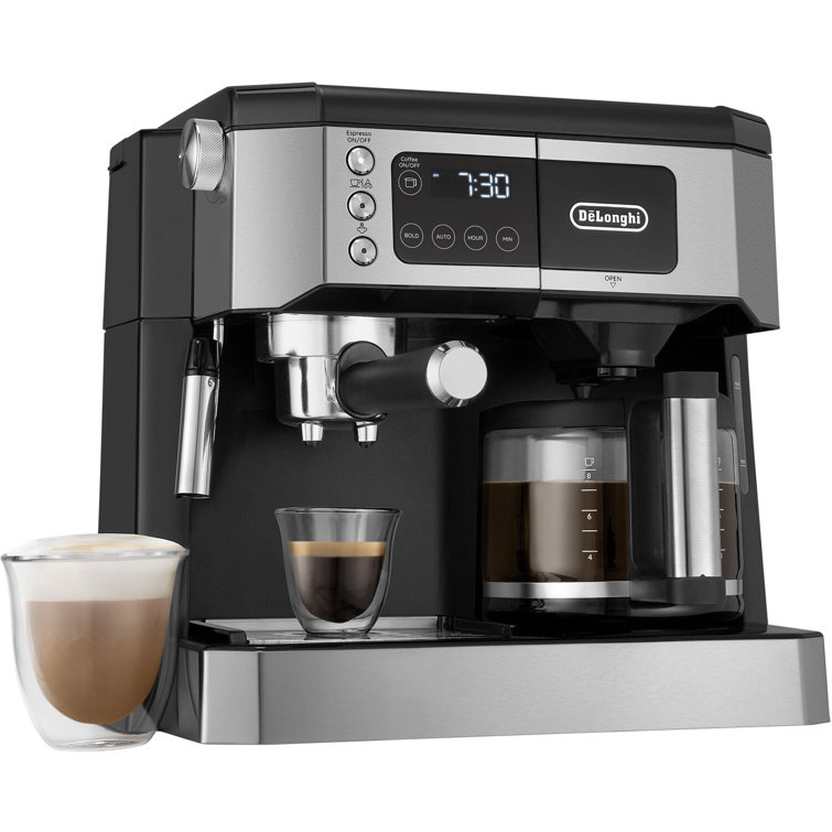 DeLonghi Coffee and Espresso Combo Brewer Reviews AllModern